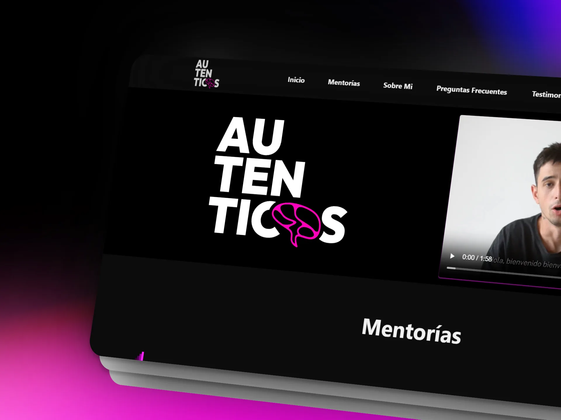 Captura del proyecto Auténticos